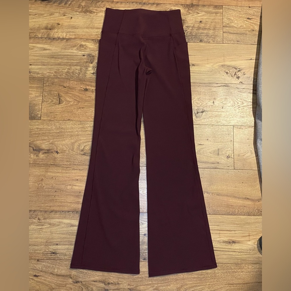 NWOT Salutation Stash Rib Flare Spiced Cabernet Size L - Picture 6 of 6